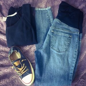 Blue Maternity Jeans 👖